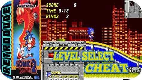 Sonic 2 Level Select Cheat Md Youtube