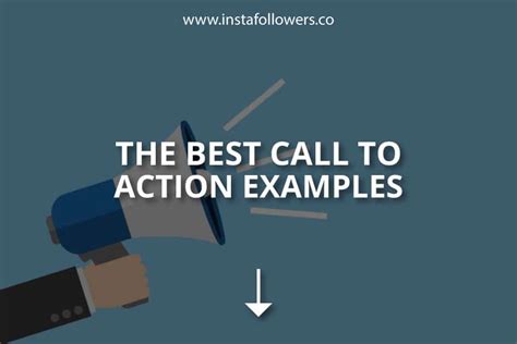 The Best Call To Action Examples Instafollowers