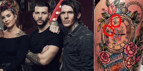 tattoo fixers artist made an embarrassing mistake on a customer s cover up huffpost uk