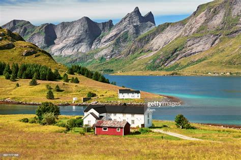 Vestvagoy Island Lofoten Islands Norway High Res Stock