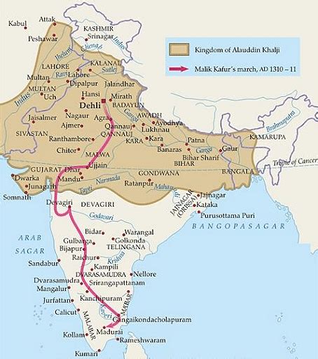 Expansion Of The Delhi Sultanate Medieval India History Notes