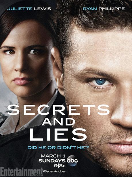 Exclusive Poster For Secrets And Lies With Intel From Ryan Phillippe