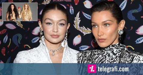 Bella And Gigi Hadid Pose Naked For The Versace Bible Campaign Daily News