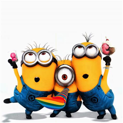 Wishing you all the best. The Minion Family!💫 HD Wallpapers! | Happy birthday ...