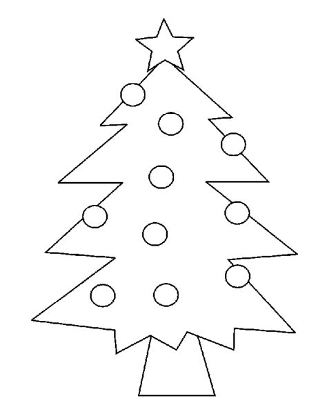 Božićno Drvo Bojanke Za Djecu Za Printanje I Bojanje