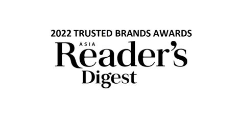 in our 100th anniversary year reader s digest s 24th annual trusted brands awards celebrates