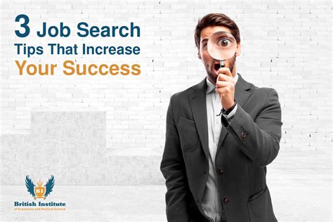 3 Job Search Tips That Increase Your Success British Institute Of