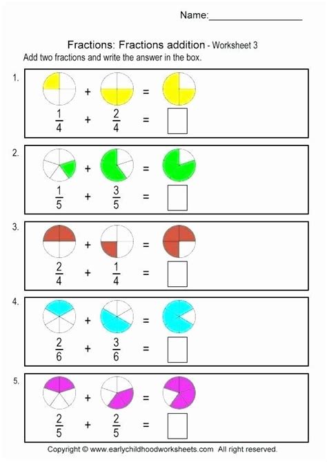 Fraction Help For 4th Graders