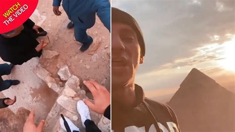Youtubers Five Days Of Hell In Egypt Prison After Climbing Pyramids To