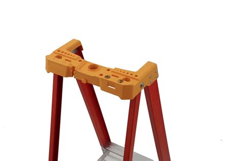 Louisville Ladder 4 Foot Fiberglass Pinnacle Pro Platform Platform Step