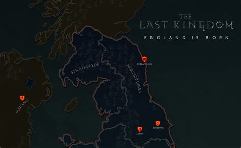 Map Of England During The Last Kingdom