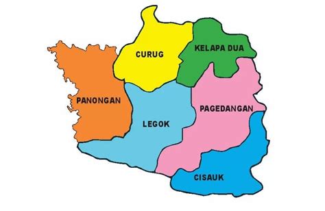 Inilah Peta Wilayah Tangerang Tengah Kabar Tangsel