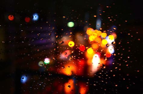 Rainy Night Adventure Post Photography Painting Rain Photograph
