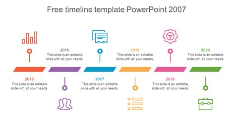 Free Timeline Template Powerpoint 2007 Templates Printable Download