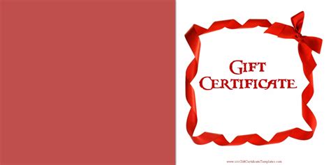 However, no matter the likes and dislikes, health or personality of your recipient, gift certificate is the only perfect gift that can be impressive. Printable Gift Certificate Templates
