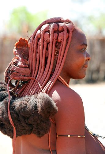 Photo Libre De Droit De Coiffure Tressée Dune Femme Himba Dans Le