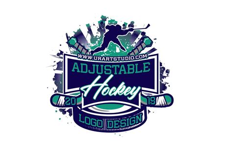 Hockey Vector Logo Design For Print Ai Eps Pdf Psd 506 Urartstudio