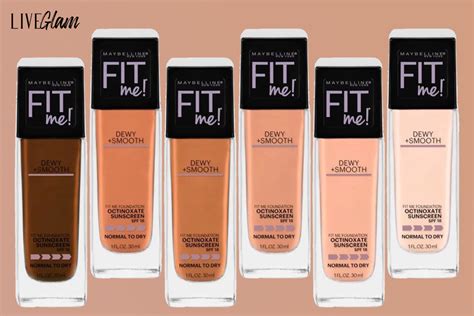 Maybelline Fit Me Dewy And Smooth Foundation Review Liveglam