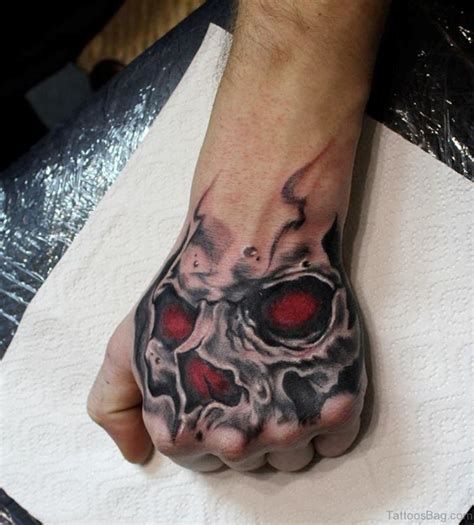 80 Best Skull Tattoos On Hand