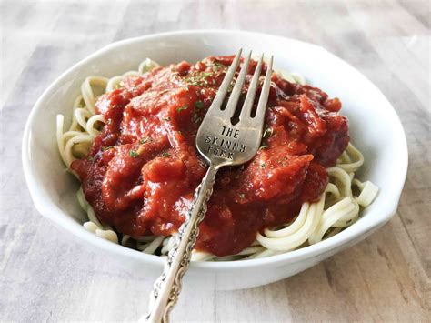 Healthy And Easy Kid Friendly Spaghetti Sauce — The Skinny Fork