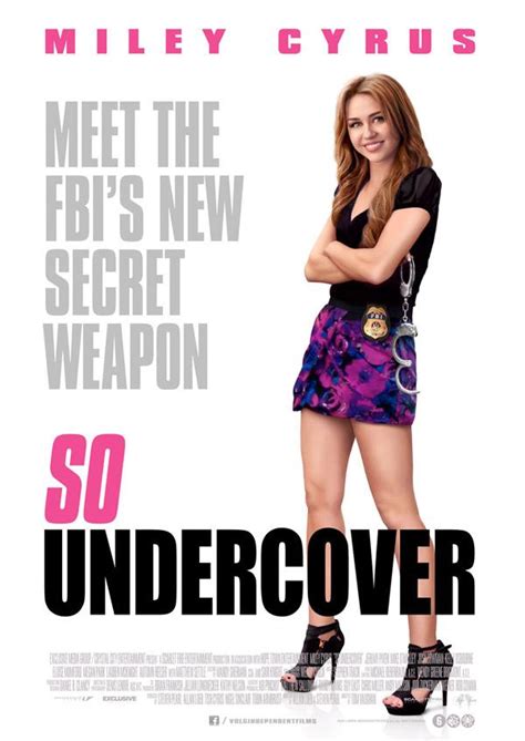 Mis Idolos Stars Miley Cyrus Poster So Undercover