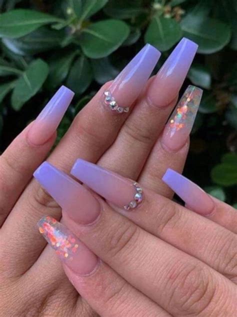 C L A W S Pinterestmuniaysensie Purple Ombre Nails Ombre Acrylic