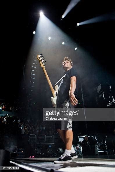 bassist vocalist mark hoppus of blink 182 performs at honda center news photo getty images