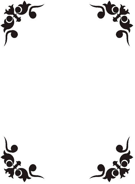 Free Paper Border Designs Clipart Best