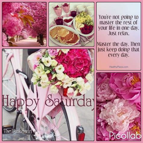 Happy Saterday Pink Fijne Zaterdag Goodmorning Mood Board Collage