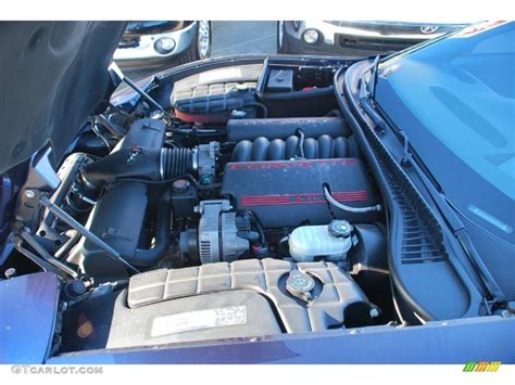2001 Chevrolet Corvette Coupe 57 Liter Ohv 16 Valve Ls1 V8 Engine