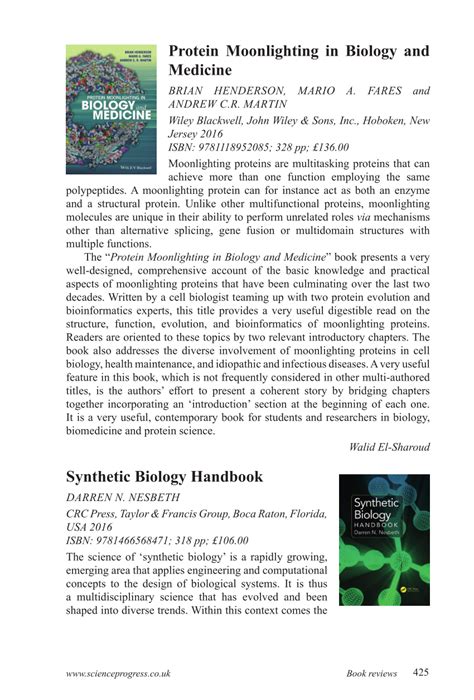 Book Review Synthetic Biology Handbook Request Pdf