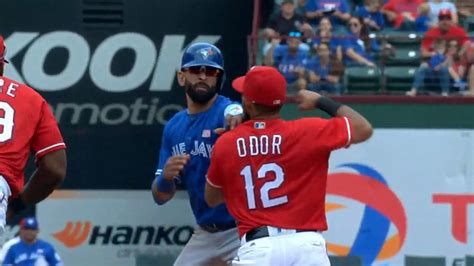 Rangers Farewell Graphic To Rougned Odor Features Infamous Jose
