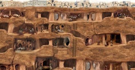 Derinkuyu The Advanced Underground City In Turkey Using Ventilation