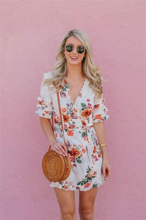 casual outfits casual wear floral dress on stylevore