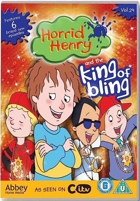 Horrid Henry And The King Of Bling Dvd Horrid Henry Wiki Fandom