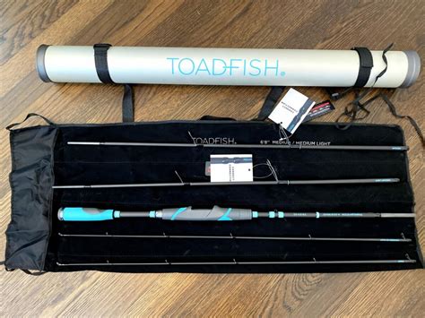 Toadfish Stowaway Travel Spinning Rod Review Review Bassgrab
