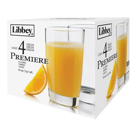 Libbey Glass Premiere Juice Set 4 Pieces Walmart Canada