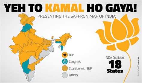 Infographic Political Map Of India Alpha Ideas