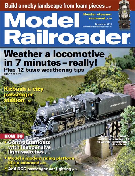 Model Railroader Magazine Subscription Renewal T