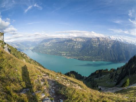 Descending To Lake Brienz Augustmatthorn Switzerland Flickr