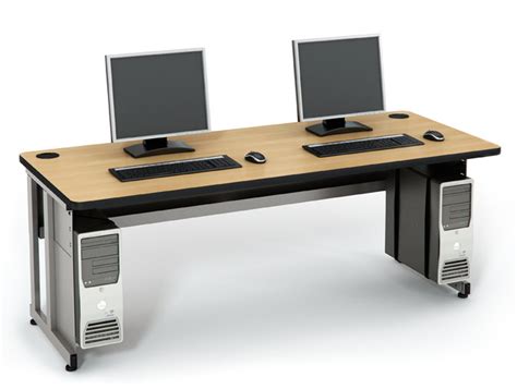 Studies suggest that a good and vibrant computer study table design helps boost productivity and lightens up the user's mood. Basic Table | Computer Lab Tables | Classroom Furniture | Computer Comforts