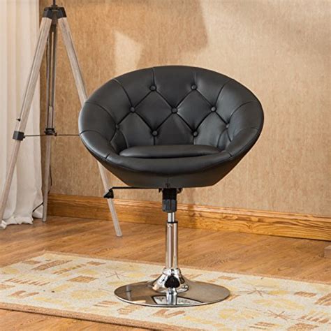 Buy Roundhill Furniture Naos Contemporary Round Tufted Back Tilt Swivel