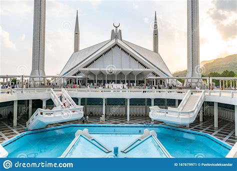 Islamabad Shah Faisal Masjid Mosque 24 Editorial Photo Image Of