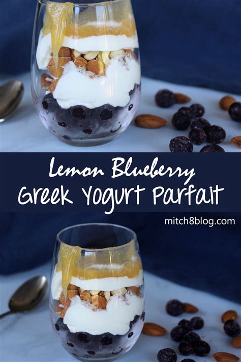 Lemon Blueberry Greek Yogurt Parfait Greek Yogurt Parfait Lemon