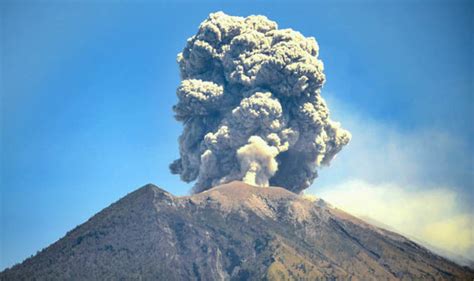 Bali Volcano Map Where Is Mount Agung Volcano Erupts Sending Ash My XXX Hot Girl