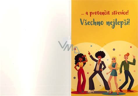 Albi Hracia obálka Narodeninová karta Tvoje narodeniny Tancujúca kráľovná x cm VMD