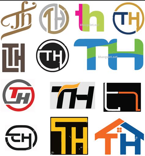 Hướng dẫn cách thiết kế logo chữ th đơn giản và đẹp mắt cho doanh nghiệp