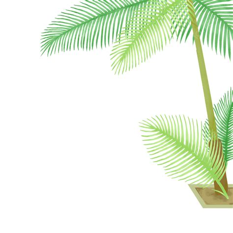 Tropical Elements Png Transparent Tropical Plant Decorative Tree