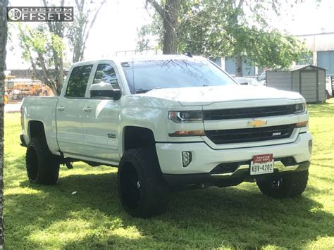 2018 Chevrolet Silverado 1500 With 22x12 44 Hostile Fury And 3312