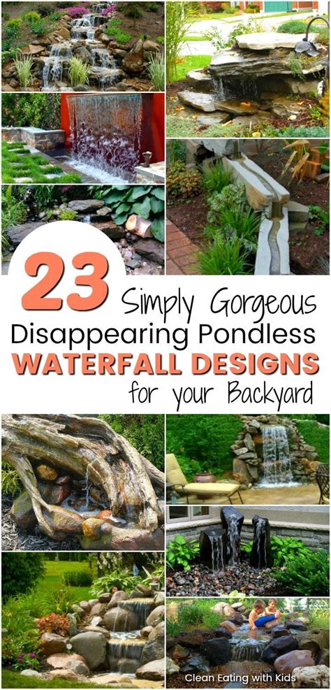 Absolutely Gorgeous Pondless Disappearing Waterfall Designs For Your Backyard Waterfalls